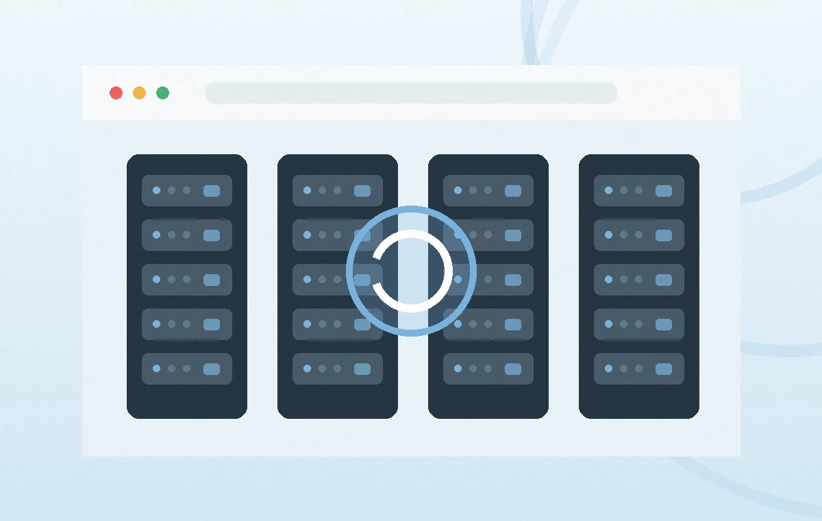 Visualización profesional de hosting y dominios